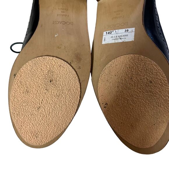 Bocage Carisey Wingtip Oxfords in Marine - Picture 13 of 13